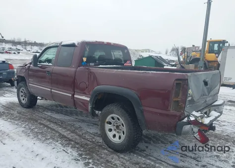 2000 Chevrolet Silverado 1500 Ls from USA, damaged, VIN 2GCEK19T1Y1145695